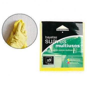 Blanca 215027 - Pack de 9 bayetas multiuso, 36 x 40 cm