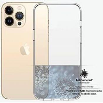 Funda negra PanzerGlass ClearCase para iPhone 13 Pro Max
