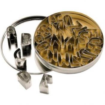 Kitchen Craft Lets Make KCLMCUTALPH - Moldes de Letras para Galletas