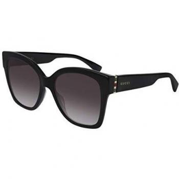 Gucci GG0459S 001 Black GG0459S Square Sunglasses Lens Category 2 Size 54mm