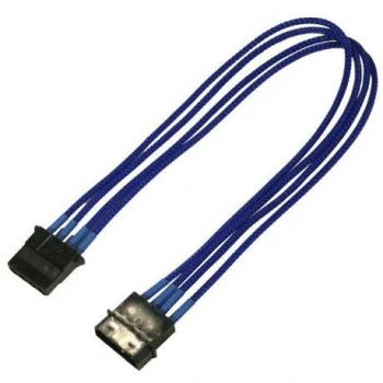 Adaptador de Cable Azul 4-Pin Molex - Extensión de Alimentación Interna 0.3 m