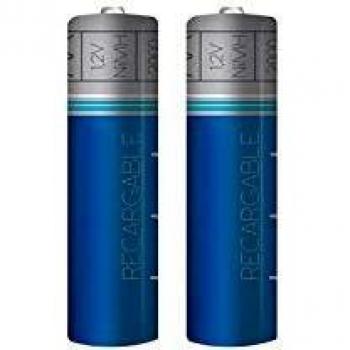 Pack 2 Pilas Recargable Estándar Pequeñas 1.2V HR06-AA 7hDayron