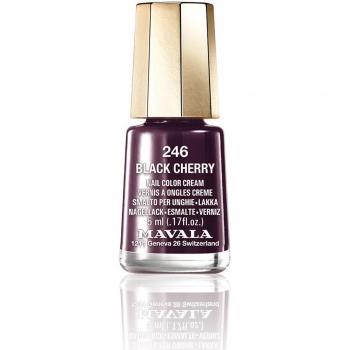 MAVALA Nail Color 246 Black Cherry 5ml Esmalte de Uñas