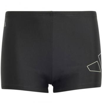 Bañador de natación adidas Performance Big Bars para niños en color negro