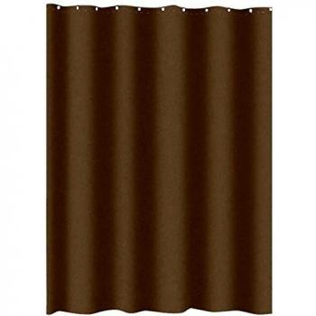 Cortina de Ducha Gelco Uni Taupé 180 x 200 cm - Polyester Resistente y Elegante