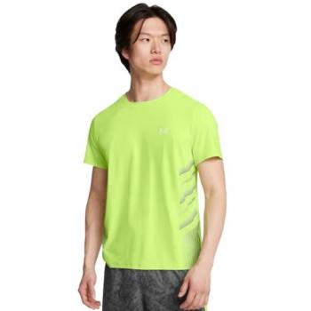 Under Armour Launch Elite Graphic Short Sleeve Running Shirt - Green