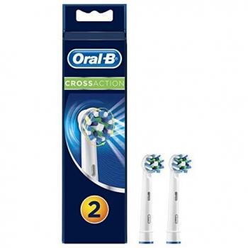 Oral-B CrossAction Electric Toothbrush Replacement Heads, Set of 2