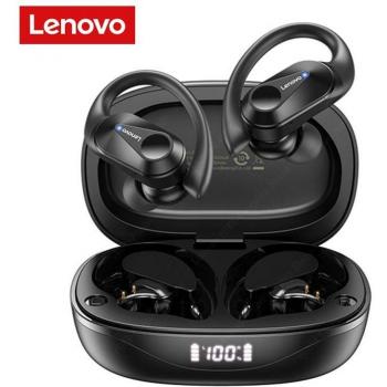 Auriculares Inalámbricos Deportivos Bluetooth Lenovo LP75 con Cancelación de Ruido Blanco, Bluetooth 5.3, Micrófono y Estéreo de Alta Fidelidad