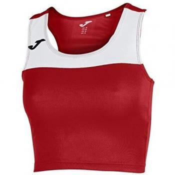 Joma Race Camisetas, Niñas, Rojo-Blanco, 4XS-3XS