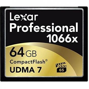 Lexar LCF64GCRBEU1066 Compact Flash Professional UDMA 7 Compact Flash Card