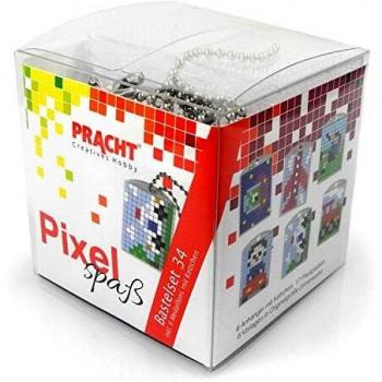 Pracht Creatives Hobby P90006-63501 - Juego de manualidades para 6 medallones, llavero, para niños, niños y niñas, ideal como pequeño regalo, para cumpleaños infantiles , color/modelo surtido