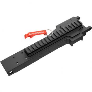 Metal Cover con Rail para Classic Army CA249 / M249 Airsoft AEG - Llavero Incluido