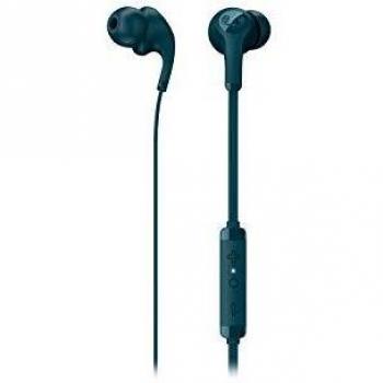 Fresh 'n Rebel Flow Tip - Auriculares in-ear con cable y mando a distancia y micrófono integrados, color azul