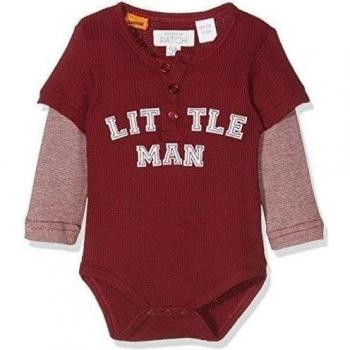 Pumpkin Patch Double Sleeve Bodysuit, Body para Bebés, Red