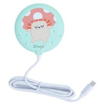 Cargador Inalámbrico Setas Mr. Wonderful