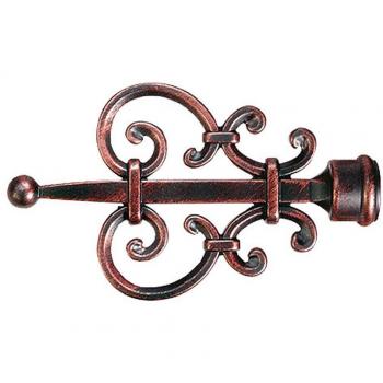RIEL CHYC 5432205 Terminal Forja Heraldico Ø20 Oxido