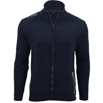 Xact Clothing - Cárdigan - para hombre Midnight Blue Large