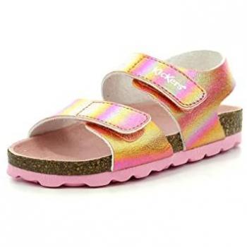 Kickers Summerkro Rainbow Pink Girl's Sandals