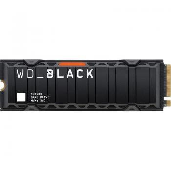 WD_BLACK SN850X 2TB M.2 2280 PCIe Gen4 NVMe Gaming SSD with Heatsink up to 7300 MB/s read speed