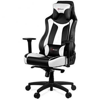 Silla Gaming Arozzi Vernazza Gaming Chair White and Black