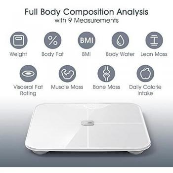 Báscula inteligente de composición corporal iHealth Fit