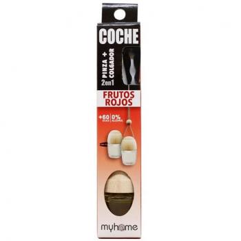 Ambientador Coche con Pinza Frutos Rojos - MyHome