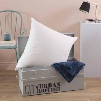 Almohada Toison D'or Blanco Confort Firme 65x65cm con Protección Sanitaria Ultrafresh