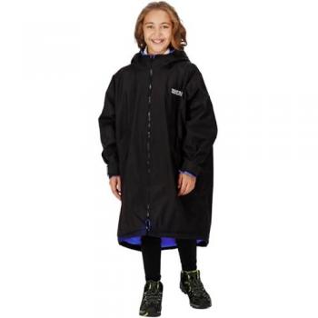 Regatta Kids Waterproof Changing Robe Jacket - Black, Size 9-13 Years