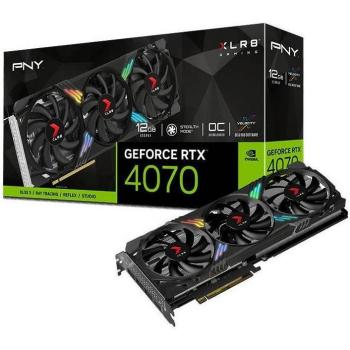 PNY GeForce RTX 4070 XLR8 Verto Overclocked 12GB GDDR6X