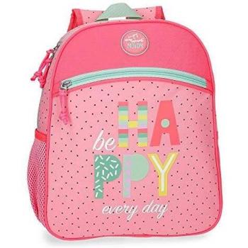Movom Be Happy, Mochila, 33 cm, 9.8 Liters, Naranja