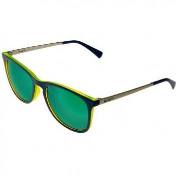 Cairn Fuzz Unisex Mirrored Sunglasses - Matte Midnight Lemon