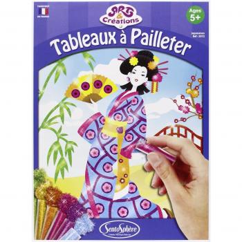 Kit de Actividad Sentosphère - 2072 - Cuadros con Paillettes Japonés