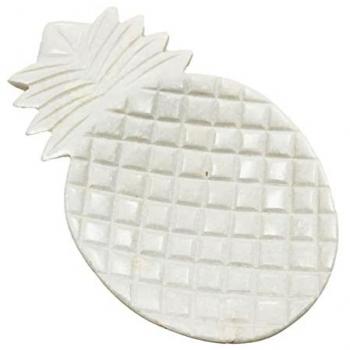 Bandeja Vaciabolsillos Decorativa Blanca 13x21x3cm - Signes Grimalt
