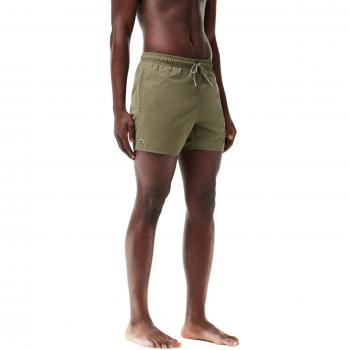 Bañador Corto de Secado Rápido Verde Lacoste para Hombre