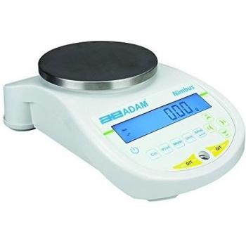 AE ADAM NBL 1602e Balanza Precisión con Capacidad de 1600 g y Legibilidad de 0.01 g, Calibración Externa