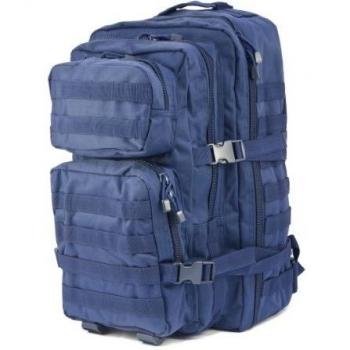 Mil-Tec - Mochila de senderismo, sistema MOLLE, L azul