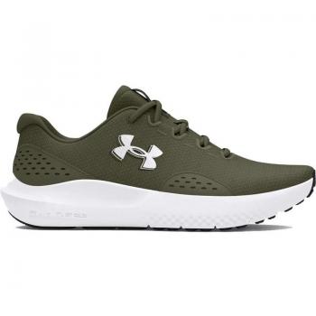 Zapatillas de running Under Armour Charged Surge 4 verde, características: color kaki, talla 45, diseño para hombre
