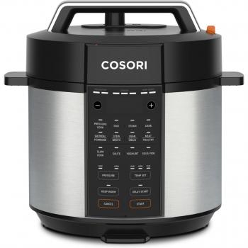 Cosori Olla a Presión Eléctrica 5.7L 1100W Acero Inoxidable con 9 funcionalidades y libro de recetas exclusivo