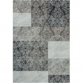 DolceMora Sehrazat Lapis 8044 - Alfombra, 2.30 x 1.60 x 23.00 cm, color gris