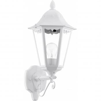 Aplique de Pared Exterior Navedo Blanco 1 Luz E27 IP44