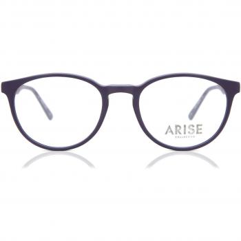 Oval Full Rim Plastic Women’s Prescription Glasses - Purple - Size 49 - Blue Light Block Available - Arise Collective
