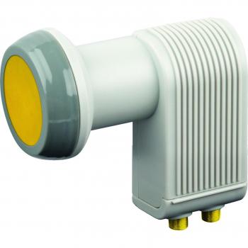 Schwaiger Twin LNB 40mm Sun Protect Hellgrau