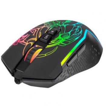Mouse Gaming Xtrike Me GM-327 RGB 8000DPI Retroiluminado Negro