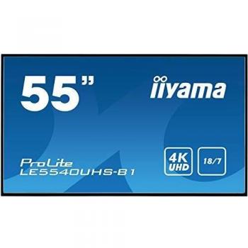 iiyama LE5540UHS-B1 Monitor Digital Signage AMVA3 138.68 cm, 55 pulgadas, 4K UHD Ultra Slim