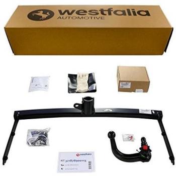 Enganche de remolque desmontable Westfalia 321878900113 para VW Polo (incluyendo Bluemotion) con kit eléctrico de 13 polos (BJ 04/2014-07/2017)