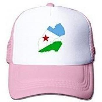 Flag-map Of Djibouti Nylon Adult Baseball Cap Leisure Hat