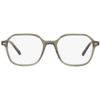 Ray-Ban RX5394 John 8178 Men's Eyeglasses Green Size 51 (Frame Only) - Blue Light Block Available