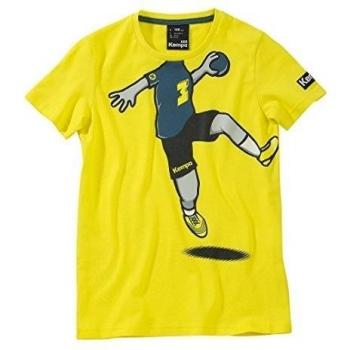 Kempa Niños Bekleidung Teamsport dibujos animados Player - Camiseta Amarillo limonengelb Talla:164