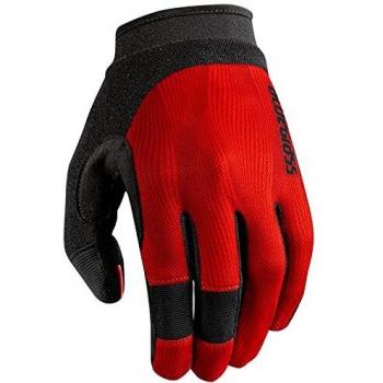 Bluegrass React Red Cycling Gloves