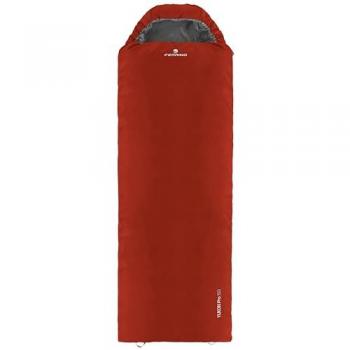 Saco de dormir Ferrino Yukon Pro SQ Rojo para camping y trekking